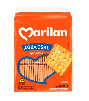 BISC MARILAN AGUA E SAL 300GR