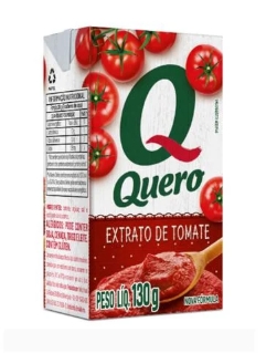 EXTRATO TOMATE QUERO 130GR