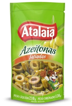AZEITONA FATIADA ATALAIA 120 GR