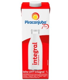 LEITE PIRACANJUBA INTEGRAL 1L